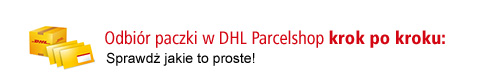 Odbiór paczki w DHL Parcelshop krok po kroku. Sprawdź jakie to proste!